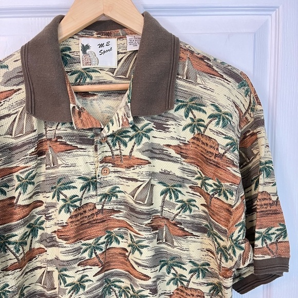 American Vintage Other - Vintage M.E. Sport Men’s Island Sportswear Polo